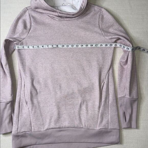 Fabletics Light Pink/Purple Cowl Neck Sweater - Picture 5 of 10